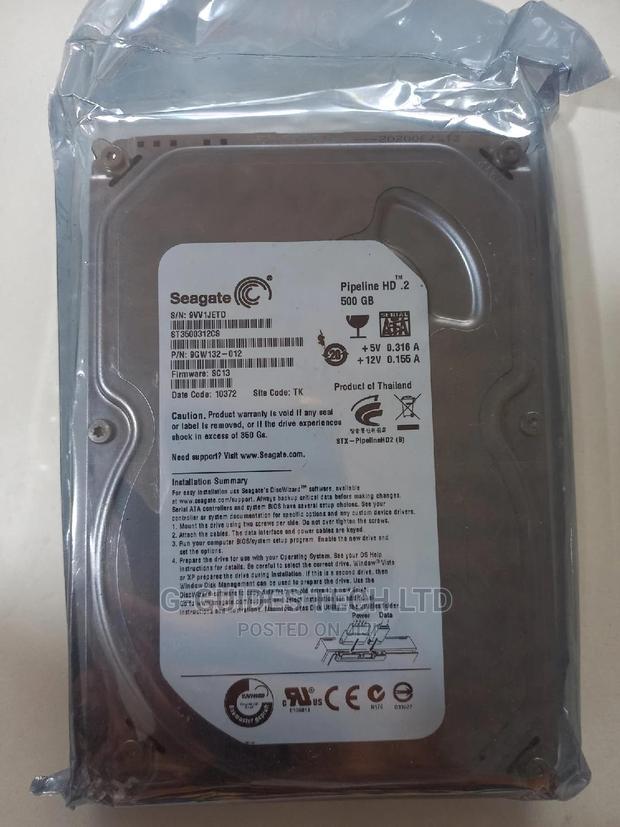 500gb Seagate Hard Drive · Photo 2