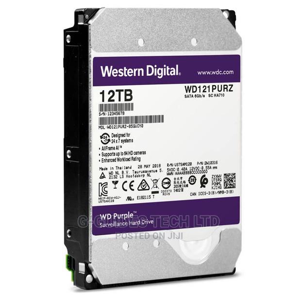 12tb Wd Purple Surveillance Hard Drive · Photo 2