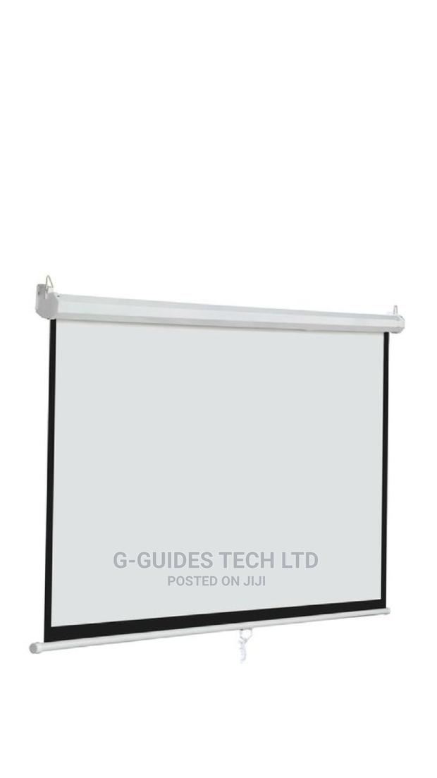 200cm × 200cm Manual Projector Screen · Photo 3
