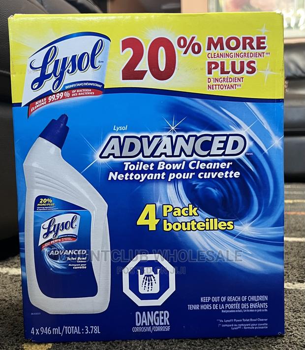 Lysol Advanced Toilet Bowl Cleaner 4 Pack 4x946ml · Photo 2