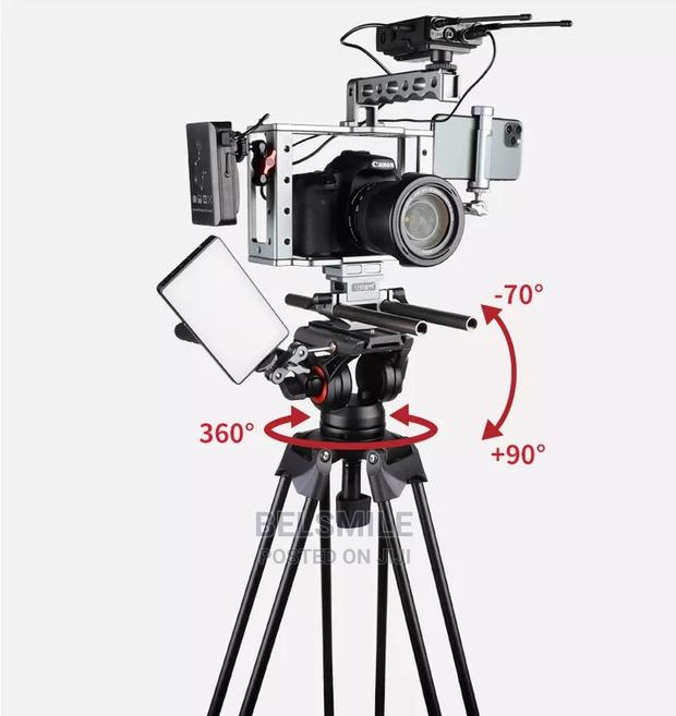 Coman DX16L 6.3ft 10kg Professionalaluminum Tripod Fluidhead