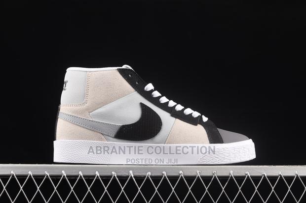 Nike SB Blazer Mid PRAM Mosaic Black Grey · Photo 4