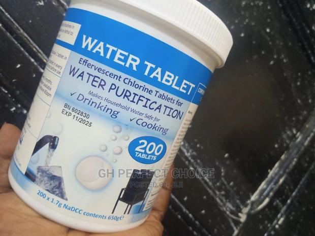 Make Water Good For Usage - Chlorine Tablet