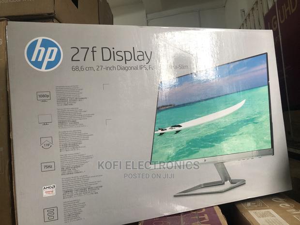 No Bezel HP 27F Display 27inch Fullhd Ultra-Slim Backlit LED · Photo 4