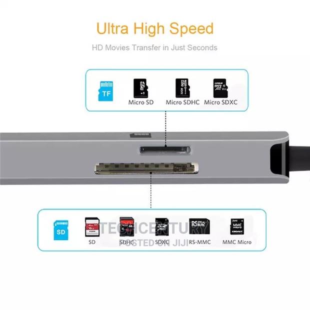 Cablecreation 6-in-1 Type C Hub for Macbook, Dell, HP.100W photo 5