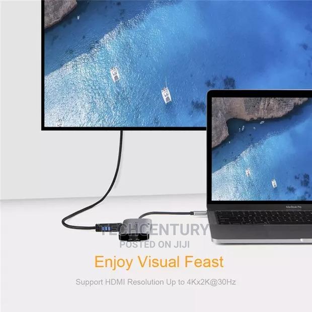 Cablecreation 6-in-1 Type C Hub for Macbook, Dell, HP.100W photo 3
