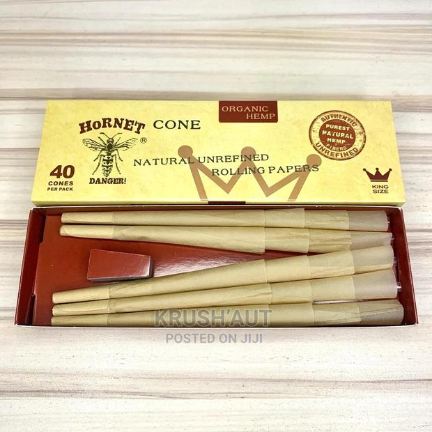 Prerolled Cones - Brown Hornet Hemp Organic Pre Rolls · Photo 3