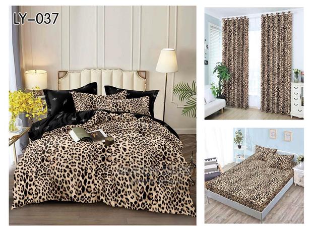 High Quality Duvet Cover+ Curtains(8pcs in 1)In Diff Colors · Photo 2