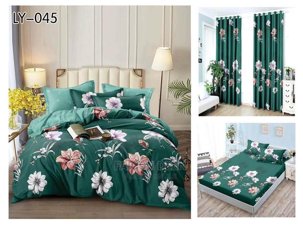Duvet Cover Set + Curtains (8pcs in 1)Also in Diff Colours · Photo 1