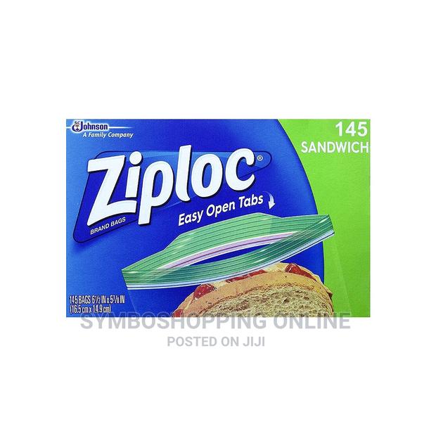 Ziploc Sandwich Bags Ziplock Zip Lock Lunch Storage Bag 145 photo 2