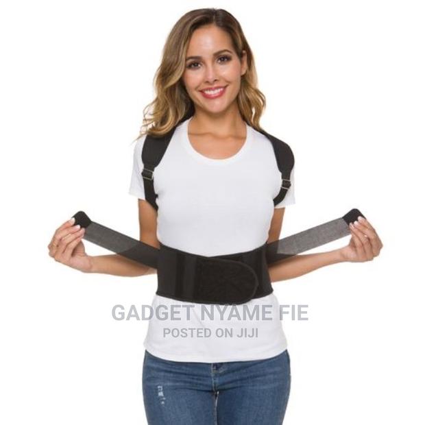 Magnetic Posture Corrector Corset Back Brace Back Belt-Black · Photo 3
