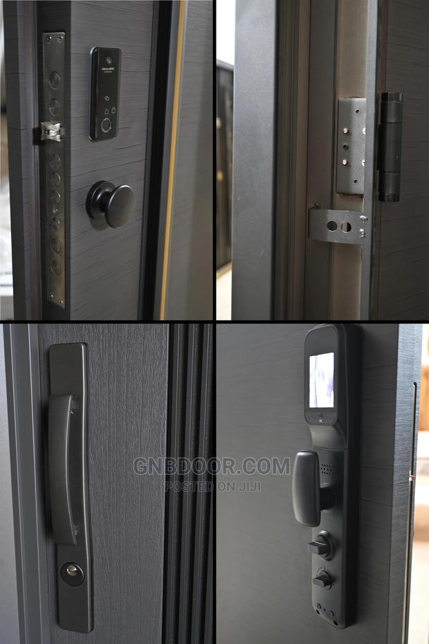 100MM Super Heavy Bullet Proof Top Class Smart Security Door photo 4