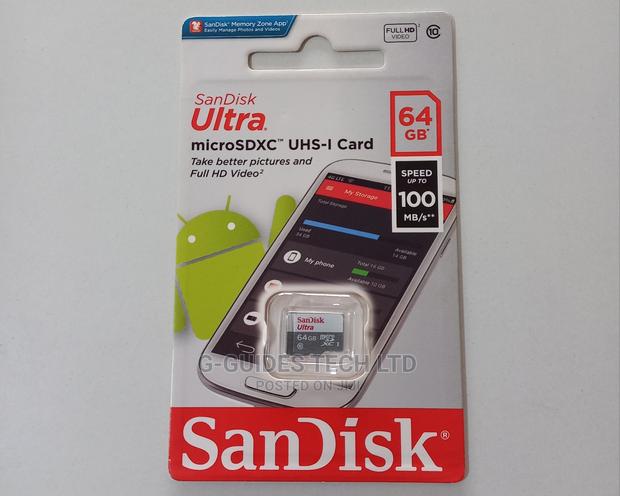 Memory Card Sandisk Ultra Microsd 64gb 100mb · Photo 4