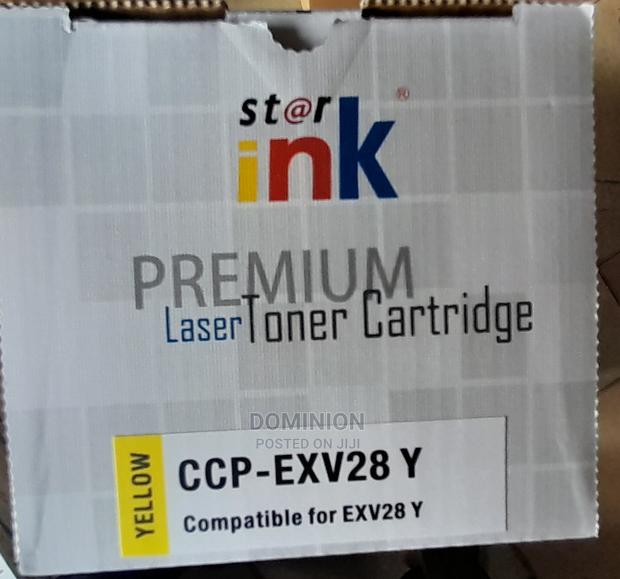 Star Ink CCP-C-Exv28 Yellow Compatible Toner CANON Copiers · Photo 3