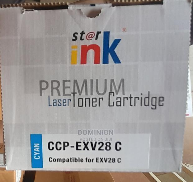 Star Ink CCP-C-Exv28 Cyan Compatible Toner CANON Copiers · Photo 3