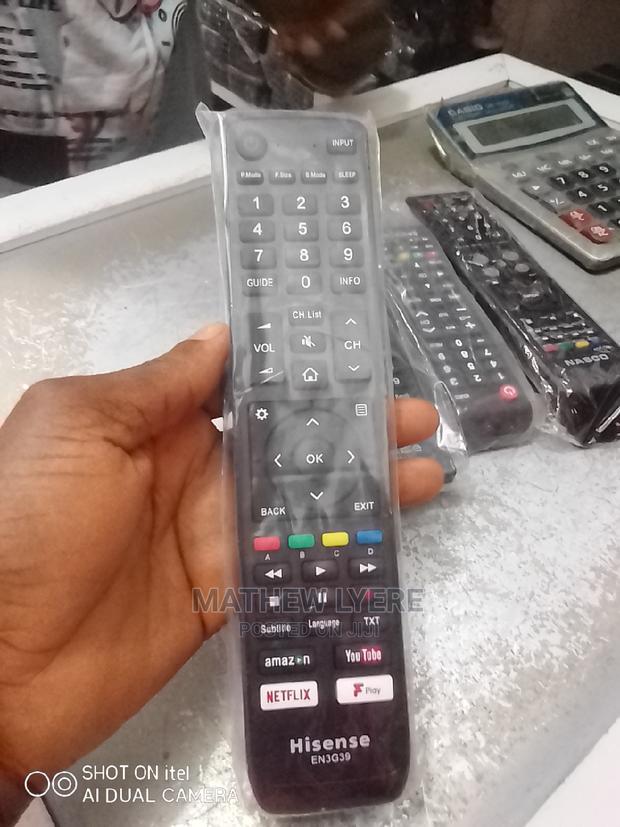 Hiesense Remote Control Flat Screen Tv