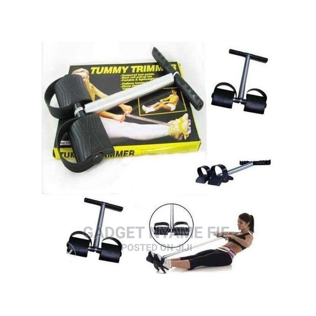 Durable Spring Tummy Trimmer - Black · Photo 4