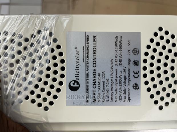 12/24/48v 120A Felicity MPPT Solar Charge Controller photo 2