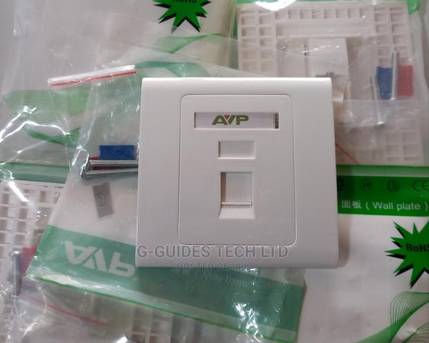 Avp Single Faceplate With Keystone Jack, Single Wall Socket · Photo 4