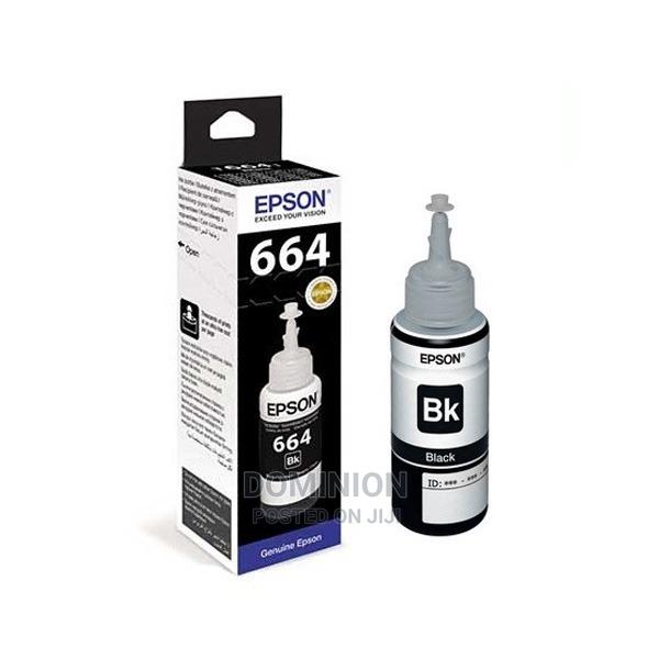 Epson T664 Black Original Ink Bottle · Photo 2