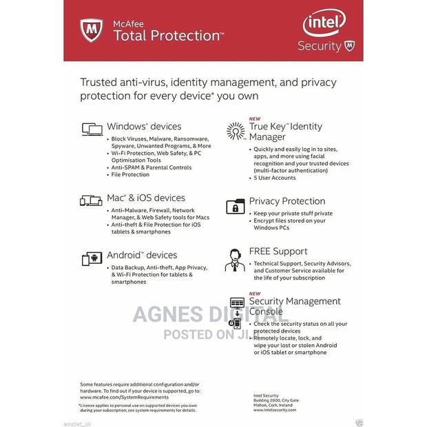 McAfee Total Protection 2025 License for 5pc 1yr · Photo 4