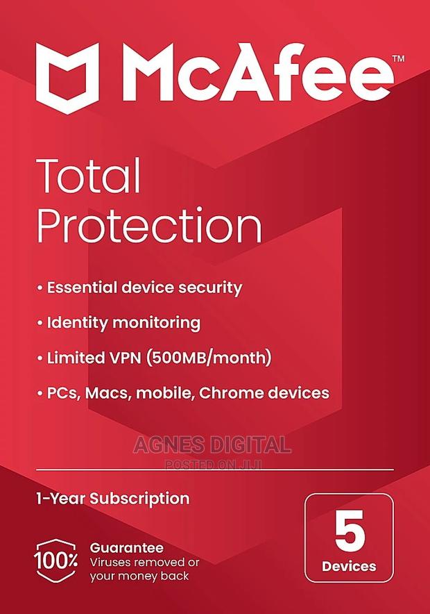 McAfee - Total Protection (5 Devices) (1-Year Subscription) · Photo 2
