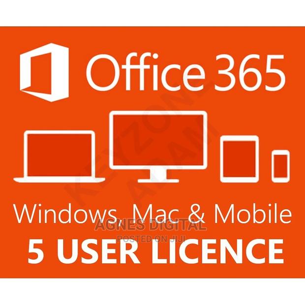 Office 365 for Windows, Mac Mobile License for 5 Devices · Photo 2