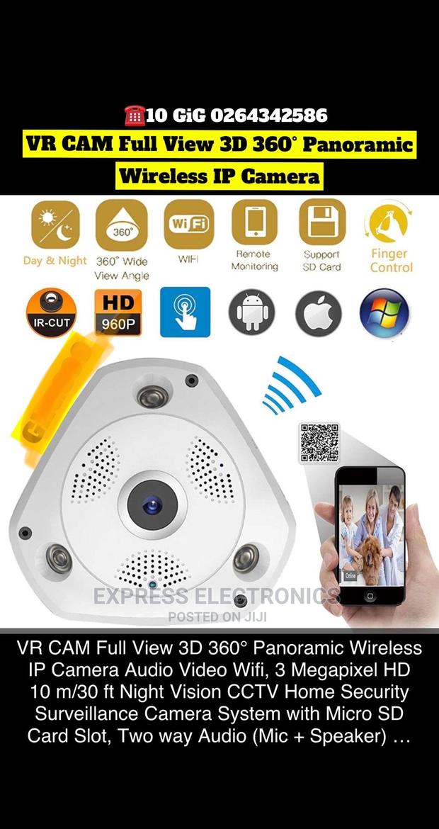 Best VR Camera With Wireless/Wired Surveillance360° Camera · Photo 2