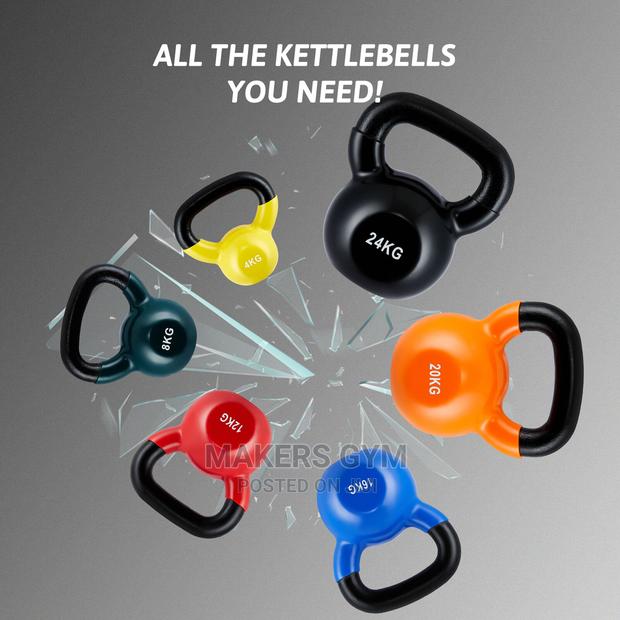 Kettlebells Set 24kg 20kg 16kg 12kg 8kg 4kg · Photo 2