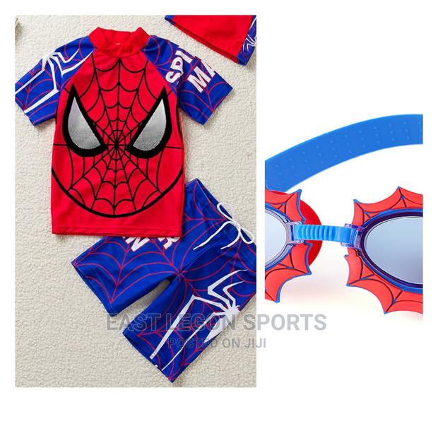 Spiderman Boy Swimming Pool Wear Goggles Set Ghana