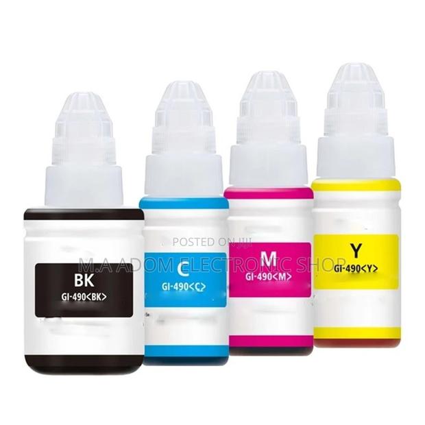 Canon 490 Color Ink Tank Cartridge - Set of 4 · Photo 2
