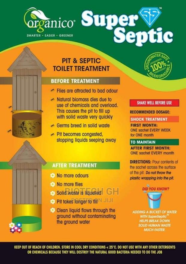 Organico Toilet Treatments Powder (4 Sachets) · Photo 2