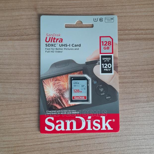 128gb Sandisk Ultra SD Card for Cameras · Photo 3