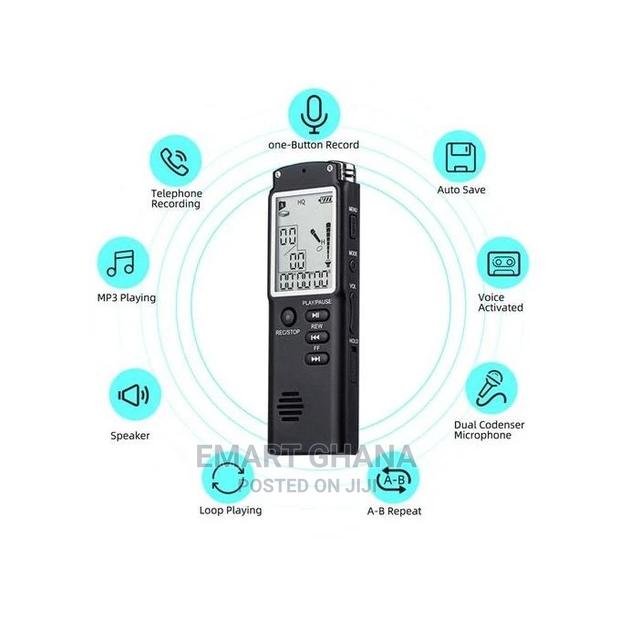 Dual Capacitor Noise Reduction Mp3 Digital Recorder photo 2