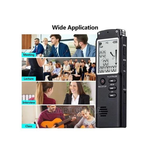 Dual Capacitor Noise Reduction Mp3 Digital Recorder photo 3