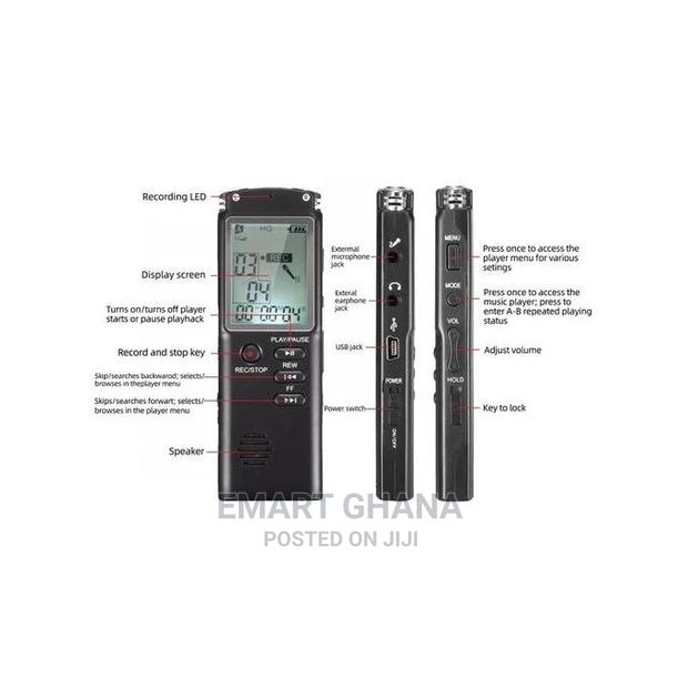 Dual Capacitor Noise Reduction Mp3 Digital Recorder photo 6