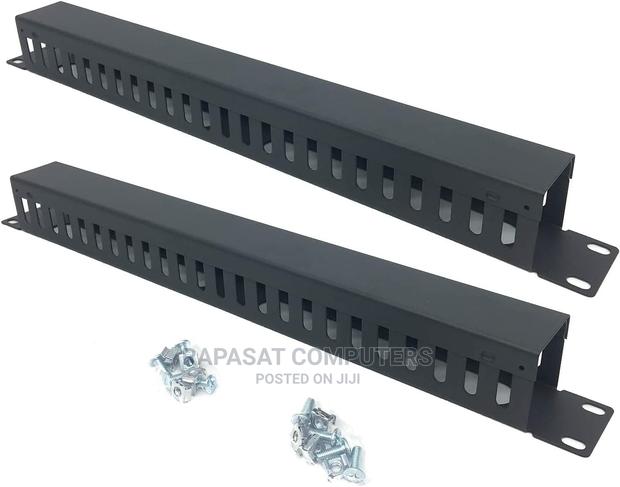 1u 19 Inch Cable Manager Horizontal Rack Mount 24 Slot · Photo 2