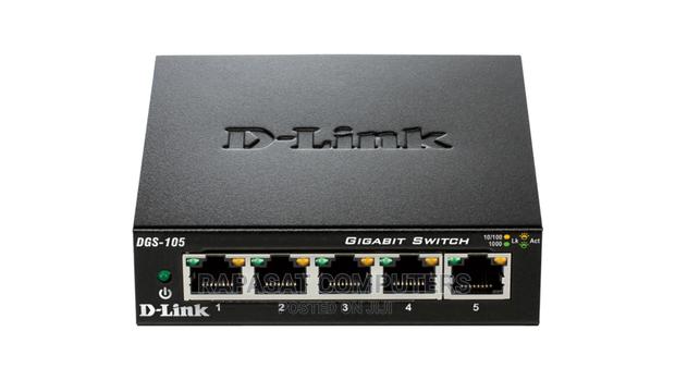 D-Link 5-Port Gigabit Unmanaged Desktop Switch DGS-105 · Photo 2