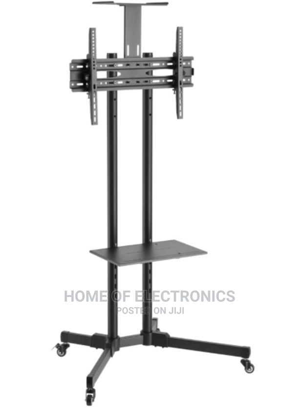 (32-70)Movable Mobile TV Trolley Stand + Wheels. · Photo 2
