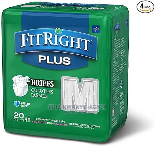 Medline Fitright Plus Adult Diapers, · Photo 4