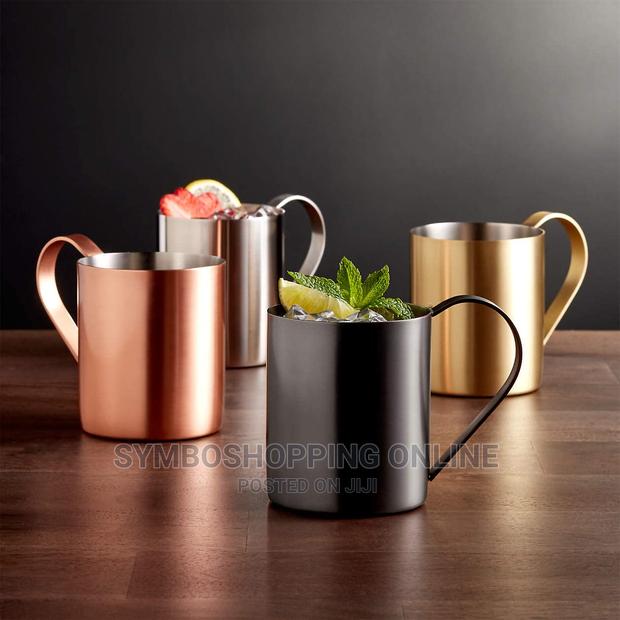 Crofton Stainless Steel Moscow Mule Drinking Mug - Set of 2 photo 2