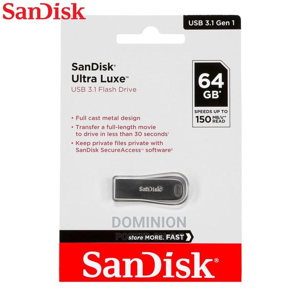 Sandisk 64gb Metallic Pen Drive · Photo 2