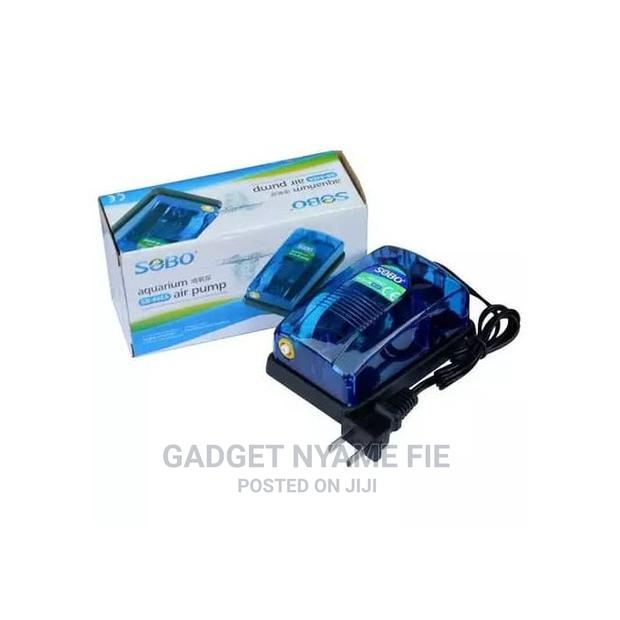 Single Outlet Aquarium Air Pump With Tube and Stone · Photo 3