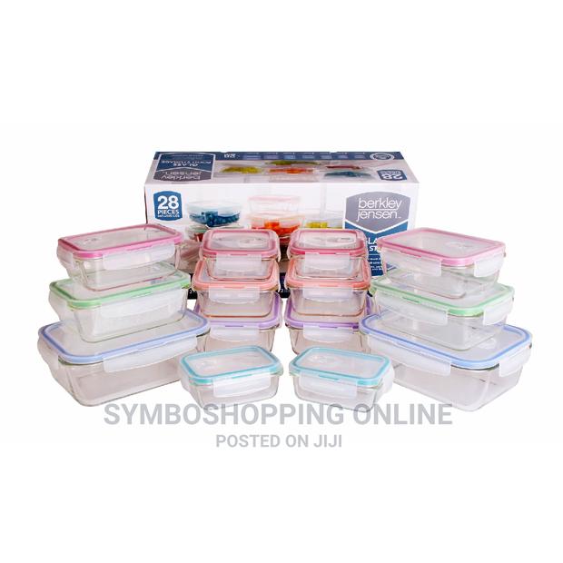 Berkley Jensen 28-Pc Glass Food Storage Containers photo 2