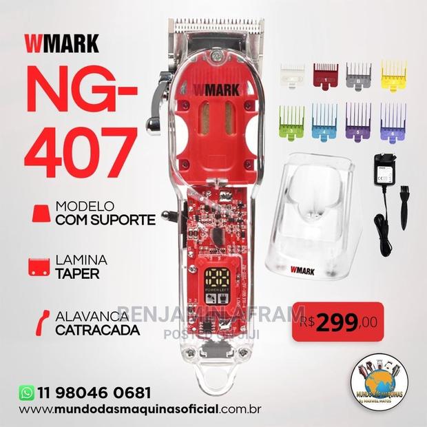 Rechageable Cordless Hair Clippers Wmark NG-407 · Photo 4