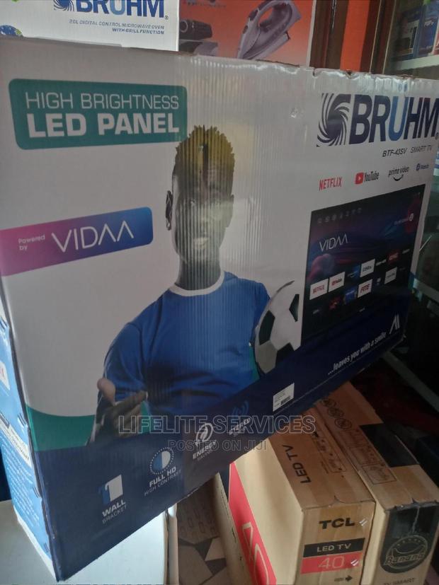Bruhm Smart Tv 43"Inches(Netflix )