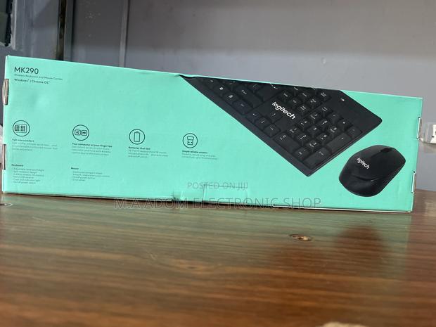 Wireless Combo 2.4hz Keyboard Mouse Logitech · Photo 2
