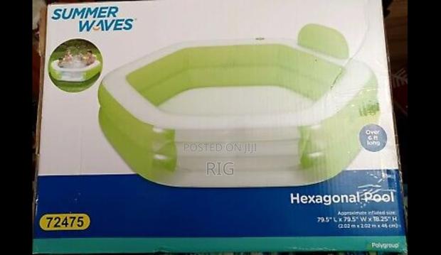 Summer Wave Hexagonal Family Pool 6ft+ · Photo 4