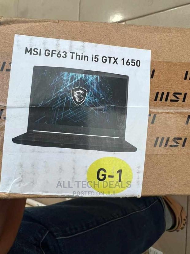 New Laptop MSI GF63 8GB Intel Core I5 SSD 256GB · Photo 4