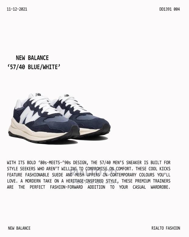 New Balance 5740 Blue/White photo 5